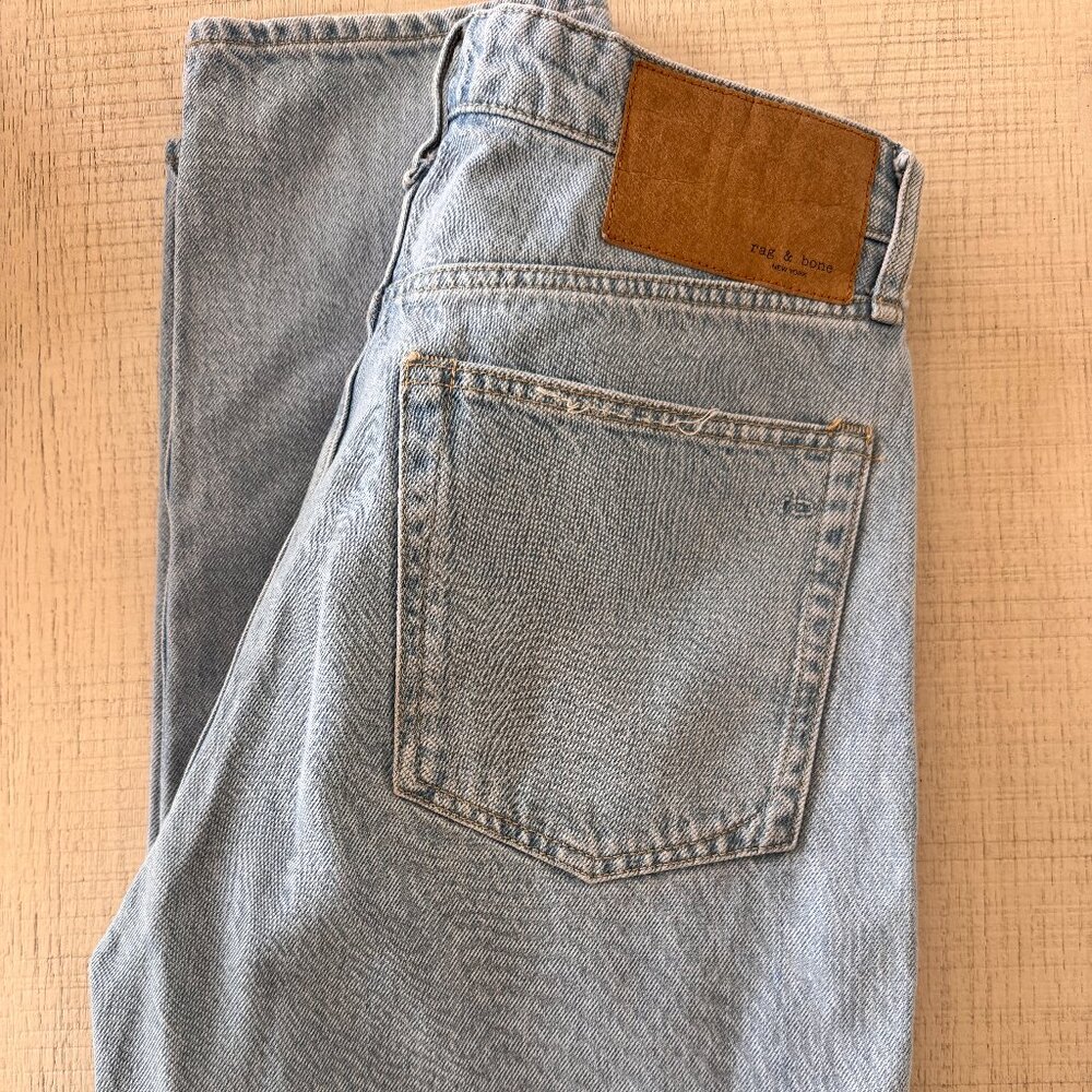 Rag & Bone Alissa High Rise Barrel Leg